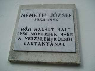 Sümeg, Panteonfal: Németh József.jpg Sümeg, Panteonfal: Németh József.jpg